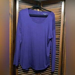 Travelsmith purple long sleeve